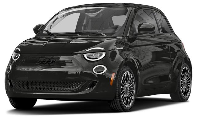 Black 2024 FIAT 500e