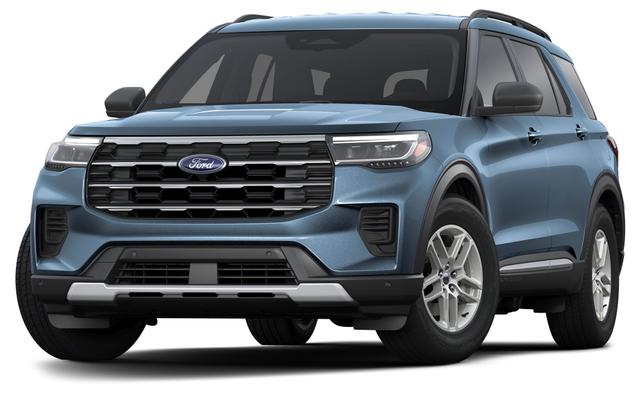 Photo of 2025 Vapor Blue Metallic Ford Explorer