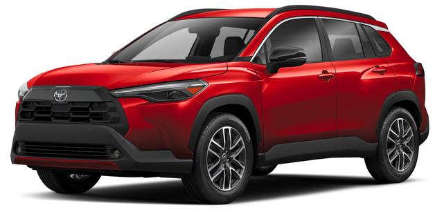 Photo of 2026 Soul Red Toyota Corolla Cross