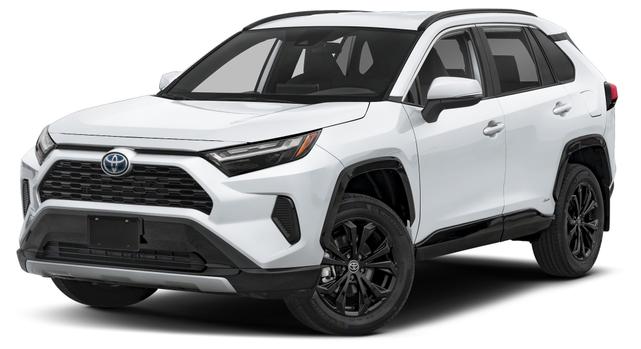 Photo of 2025 White Toyota RAV4 Hybrid