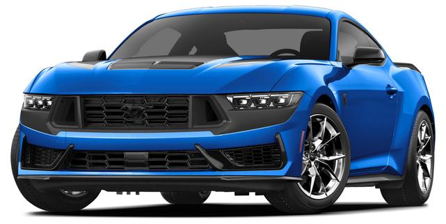 Photo of 2025 Vapor Blue Metallic Ford Mustang