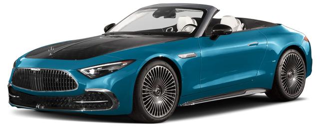 Blue 2026 Mercedes-Benz Maybach SL 680 Monogram Series