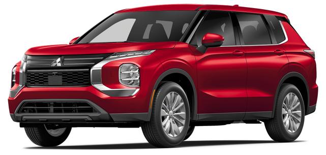 Photo of 2025 Diamond Red Mitsubishi Outlander