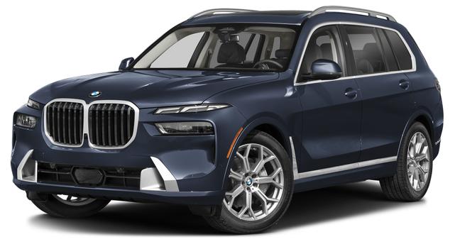 Black 2025 BMW X7