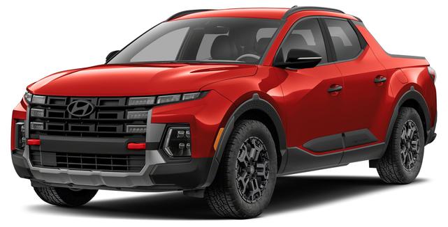 Photo of 2025 Canyon Red Hyundai SANTA CRUZ