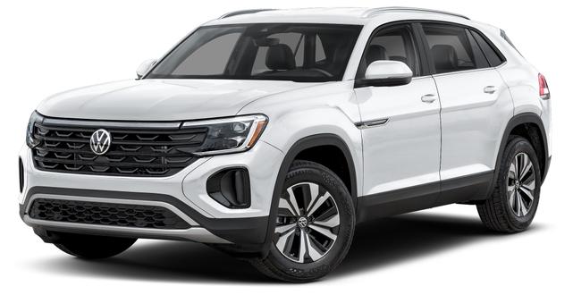 Photo of 2025 Pure White Volkswagen Atlas Cross Sport