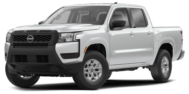 Photo of 2025 Glacier White Nissan Frontier