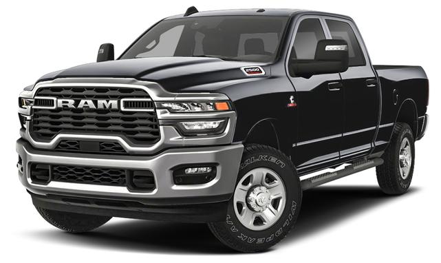 Photo of 2025 Diamond Black Crystal Pearlcoat RAM 2500