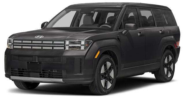Black 2026 Hyundai SANTA FE HEV