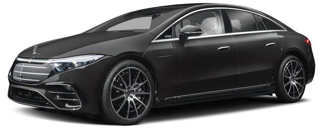 Black 2026 Mercedes-Benz EQS 580
