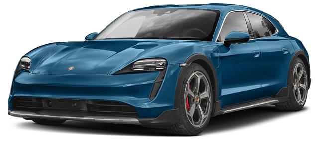 Blue 2024 Porsche Taycan Cross Turismo
