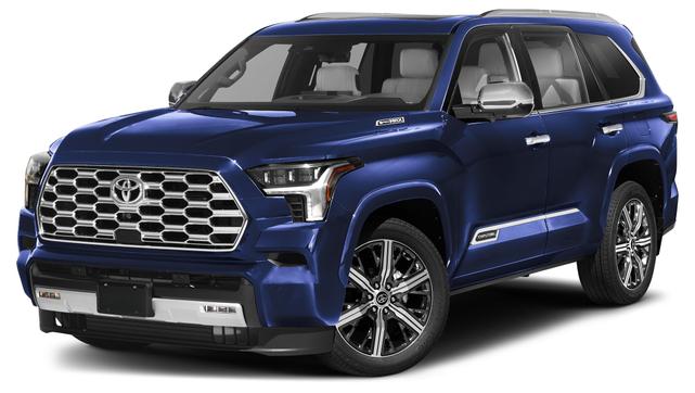 Blue 2025 Toyota Sequoia