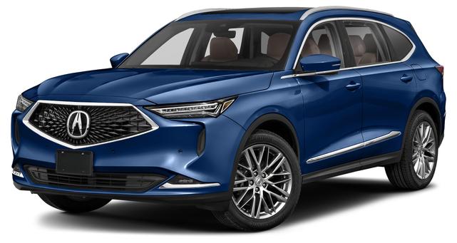 Blue 2024 Acura MDX