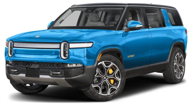 Blue 2025 Rivian R1S