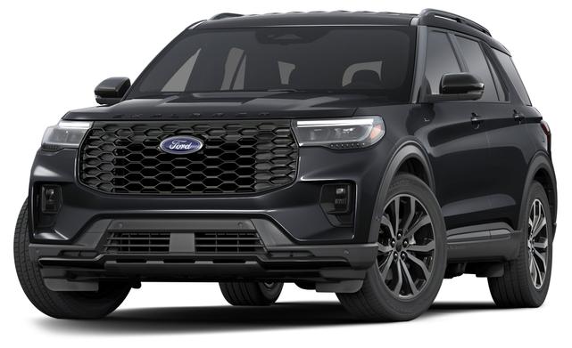 Photo of 2025 Agate Black Metallic Ford Explorer