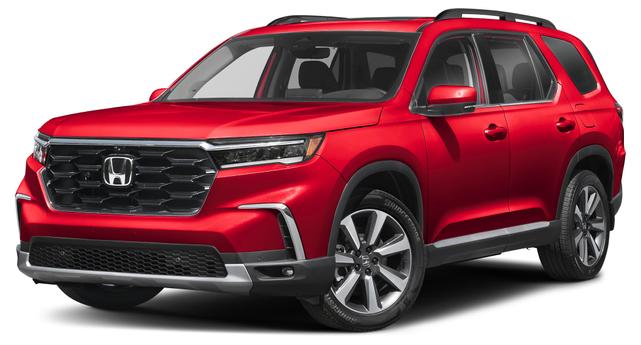 Photo of 2025 Radiant Red Honda Pilot