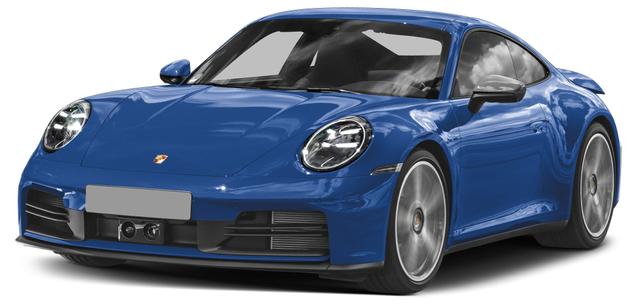 Blue 2025 Porsche 911