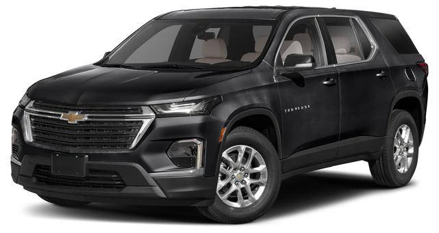 Black 2024 Chevrolet Traverse Limited