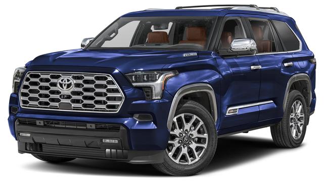 Blue 2025 Toyota Sequoia