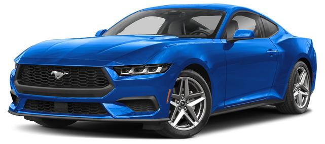 Photo of 2025 Light Blue Clearcoat Metallic Ford Mustang