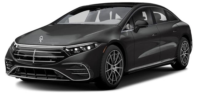 Black 2025 Mercedes-Benz EQS 450+