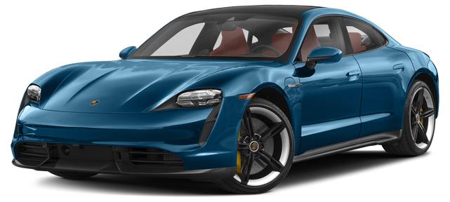 Blue 2024 Porsche Taycan