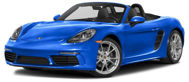 Blue 2025 Porsche 718 Boxster