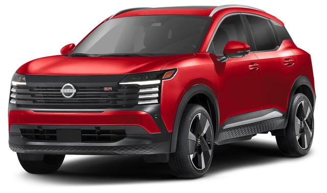 Photo of 2025 2t Red Blk Roof Nissan Kicks