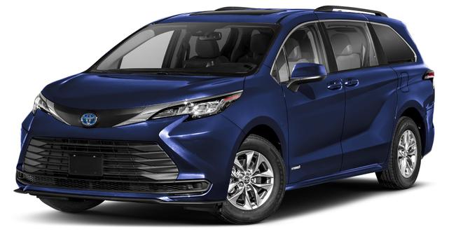Blue 2025 Toyota Sienna