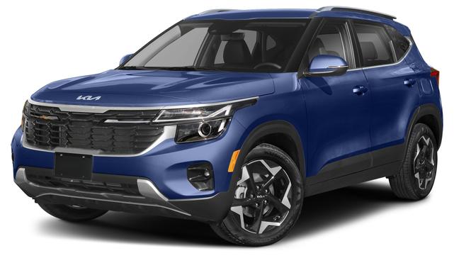 Blue 2024 Kia Seltos