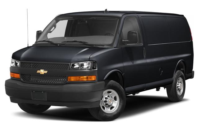 Black 2025 Chevrolet Express 3500