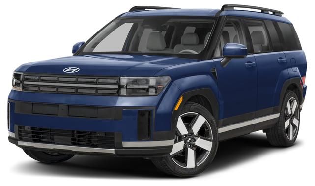Photo of 2025 Atlantic Blue Hyundai SANTA FE HEV