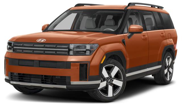 Photo of 2025 Terracotta Orange Hyundai SANTA FE HEV