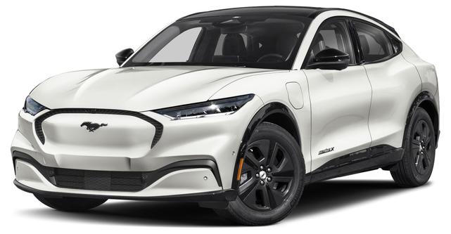 Photo of 2025 Star White Metallic Tri-Coat Ford Mustang Mach-E
