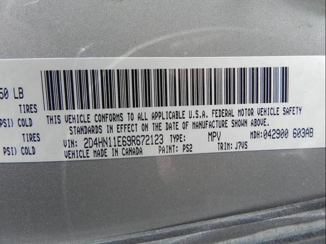 Photo of 2009 Bright Silver Metallic Clearcoat Dodge Grand Caravan