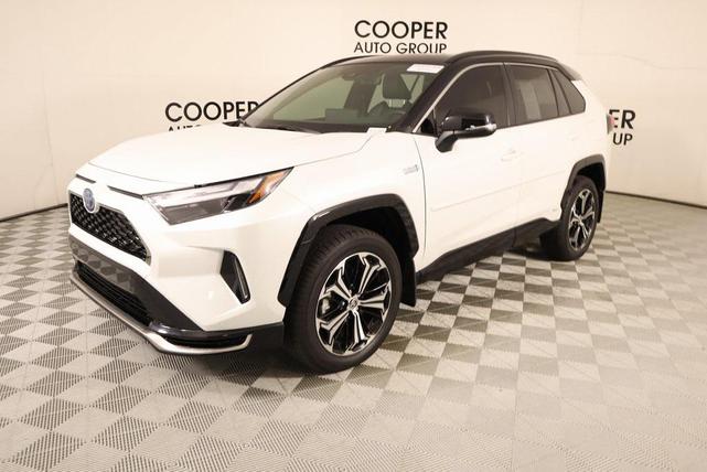 Photo of 2024 Wind Chill Pearl/Midnight Black Metallic Toyota RAV4 Prime