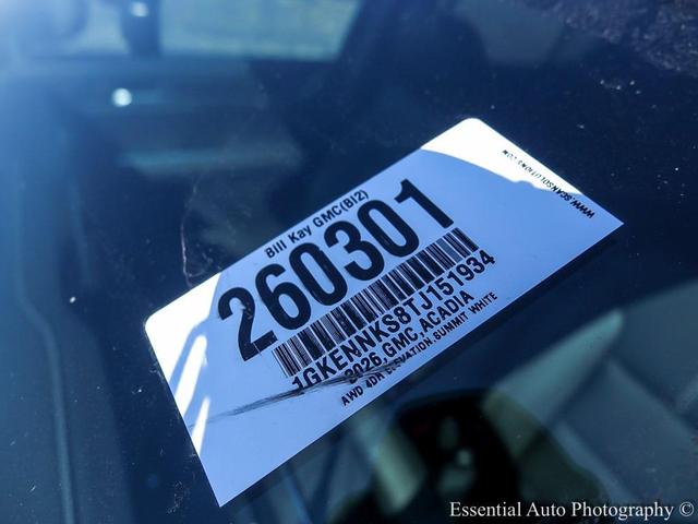 Photo of 2026 Summit White GMC Acadia