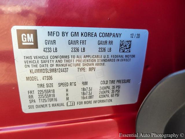 Photo of 2021 Chili Red Metallic Buick Encore GX