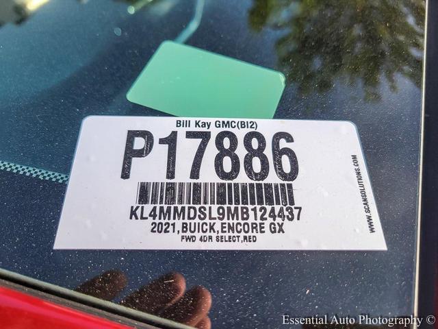 Photo of 2021 Chili Red Metallic Buick Encore GX