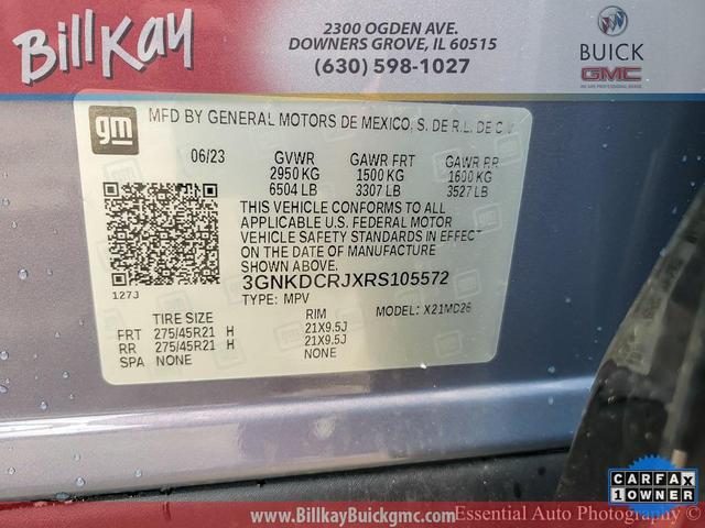 Photo of 2024 Galaxy Gray Metallic Chevrolet Blazer EV