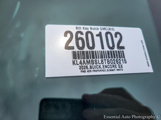 Photo of 2026 Summit White Buick Encore GX