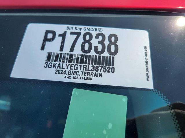 Photo of 2024 Volcanic Red Tintcoat GMC Terrain