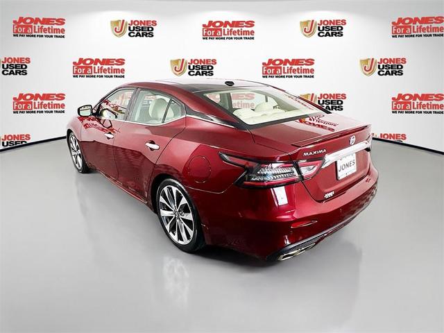 Photo of 2020 Carnelian Red Nissan Maxima