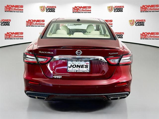 Photo of 2020 Carnelian Red Nissan Maxima