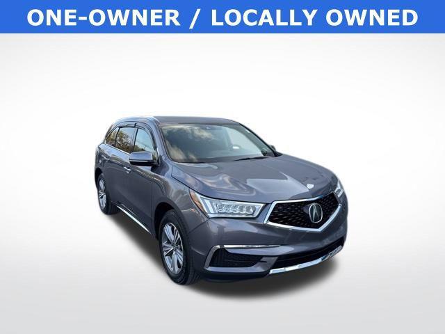 Photo of 2020 pewter gray metallic Acura MDX