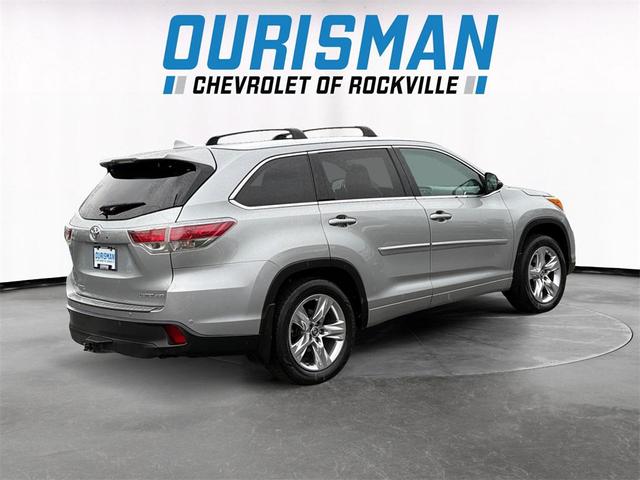Photo of 2016 Silver Sky Metallic Toyota Highlander