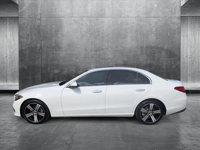 Photo of 2025 Polar White Mercedes-Benz C-Class