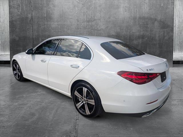 Photo of 2025 Polar White Mercedes-Benz C-Class