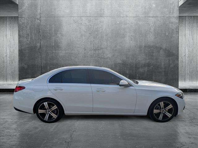 Photo of 2025 Polar White Mercedes-Benz C-Class