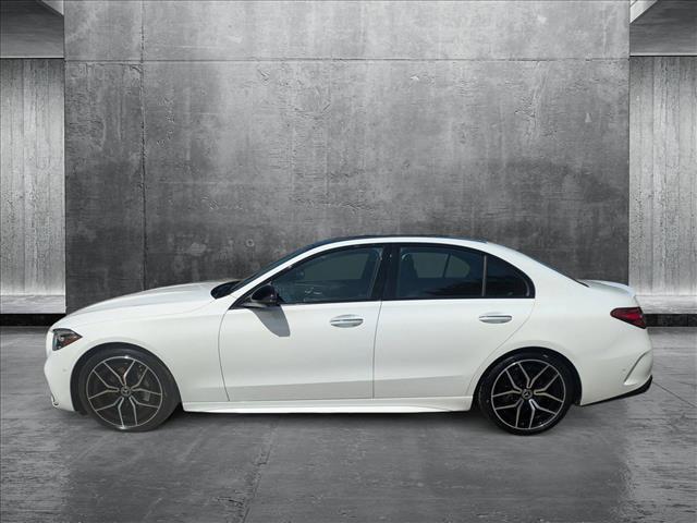 Photo of 2022 Polar White Mercedes-Benz C-Class